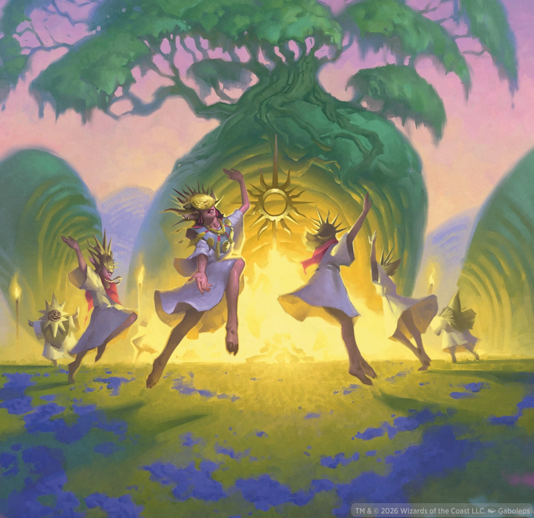 Art from the front cover of the ECL prerelease kits, by Gaboleps